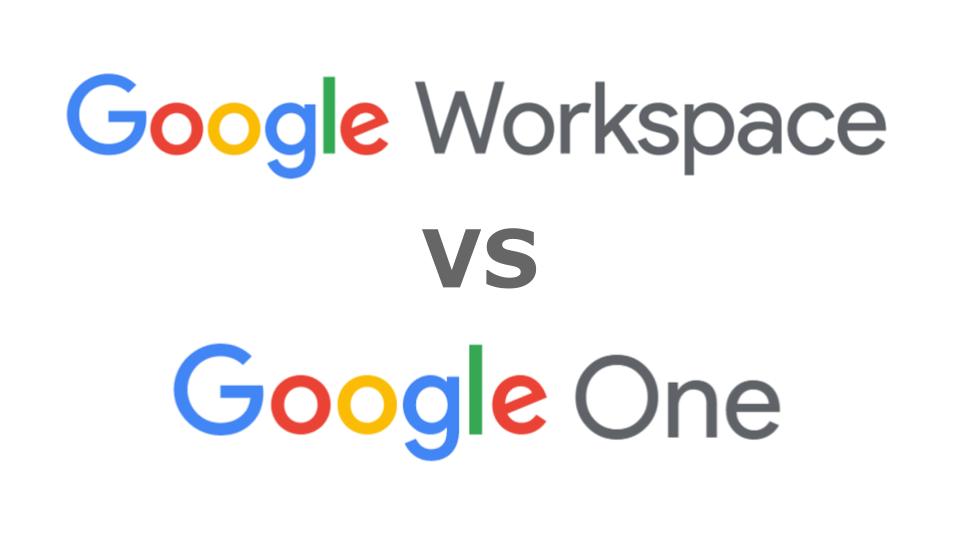 どっちがおトク？Google WorkspaceとGoogle Oneを比べてみよう