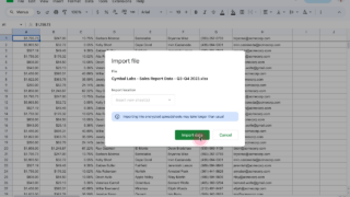 Google Sheetsで、クライアント側暗号化付きのExcelファイルを容易にインポート・変換できるようになりました