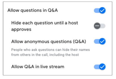 Google MeetのライブストリームでQ&A機能の活用が進化しました