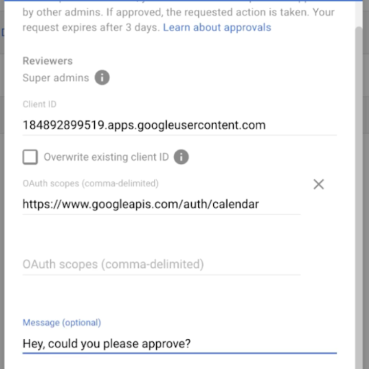 ドメイン全体への委任操作も対象に！Google Workspaceの多人数承認がさらに強化