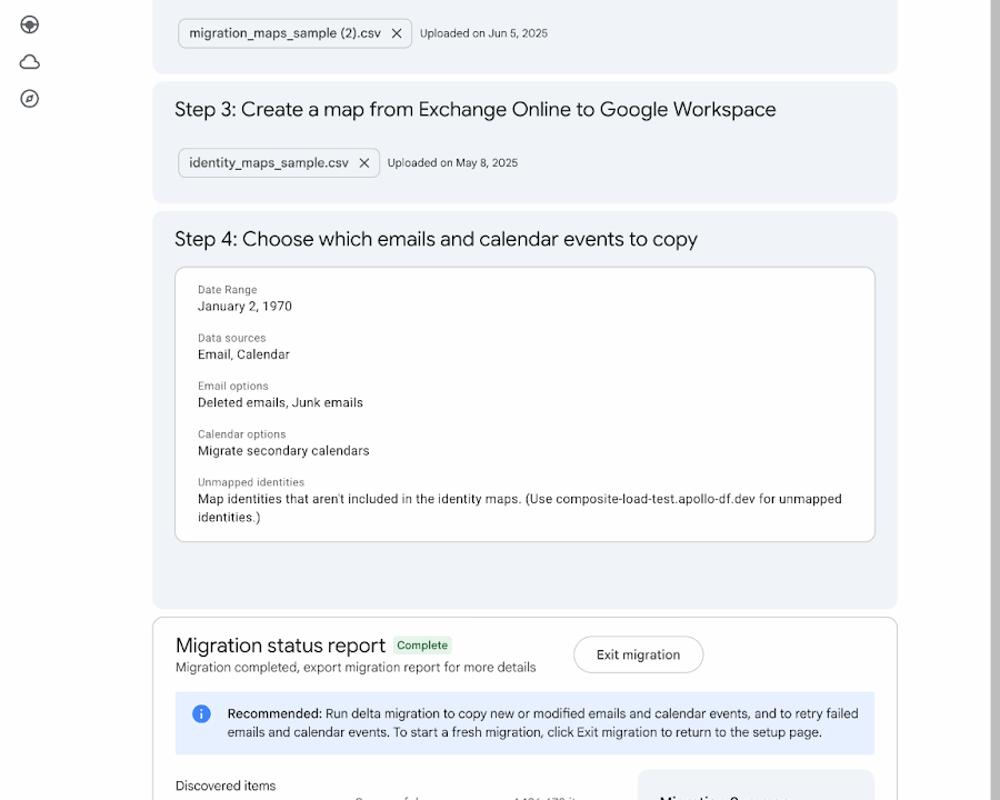 Microsoft Exchange OnlineからGoogle Workspaceへのメールとカレンダーのデータ移行が可能に
