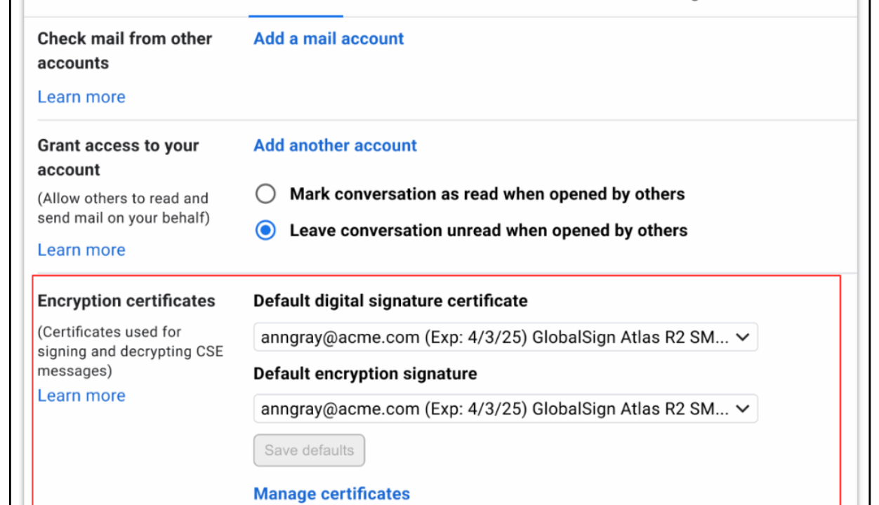 Gmailでハードウェアキーを使ったクライアント側暗号化機能が強化されました