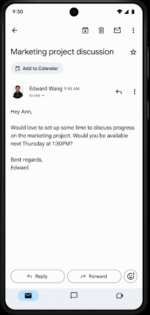 スマホでGmailからカレンダーにイベントを瞬時に追加！Geminiの便利機能が登場