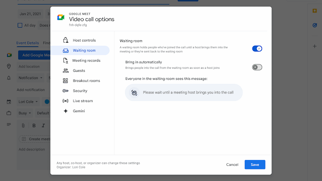 Google Meetで待機室機能が導入され、会議の管理がより便利に