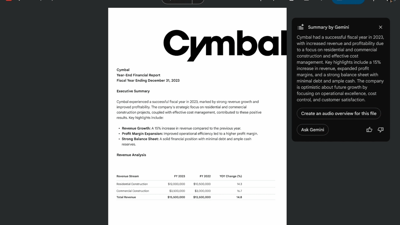 AIが実現！Google DriveでPDFを音声サマリー化する新機能
