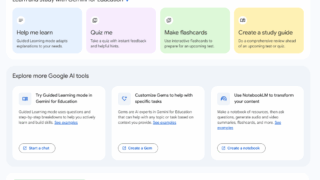 高等教育の学生向けに拡大されたGoogle ClassroomのGemini機能
