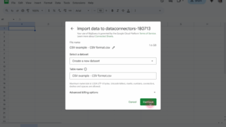 Google Sheetsから大規模データセットをBigQueryに直接インポートする新機能