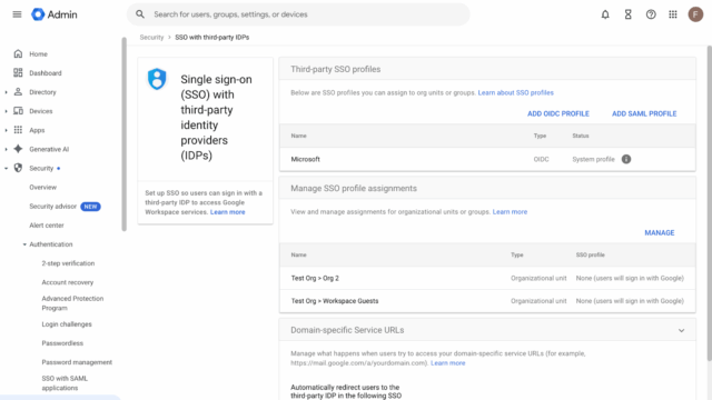 カスタムOpenID Connectプロファイルでのシングルサインオンが一般利用可能に