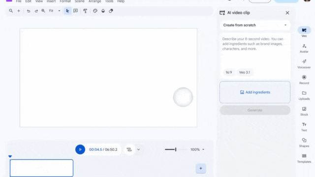 新たに登場！Google Vidsでお気に入りの画像を使ってビデオクリップを簡単生成