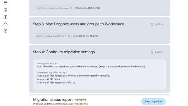 DropboxからGoogle Driveへのファイル移行が可能に！新しいデータ移行サービスが開始