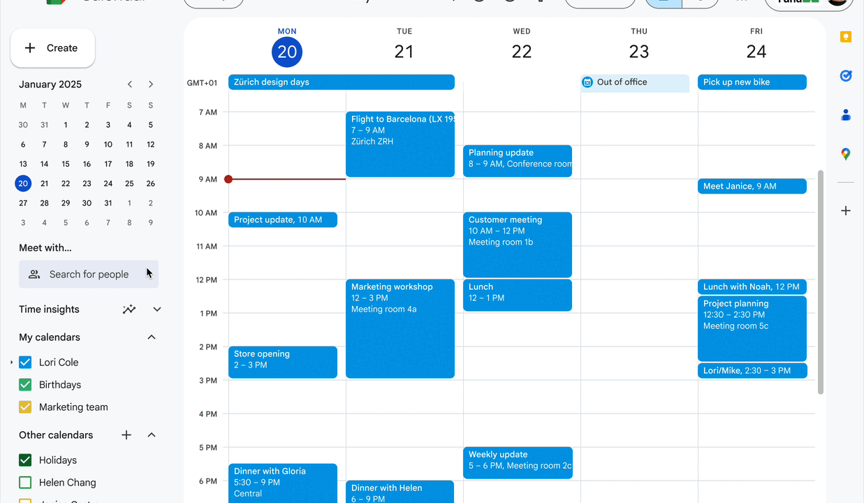 特定のタスクのためにGoogleカレンダーをブロックして作業効率アップ