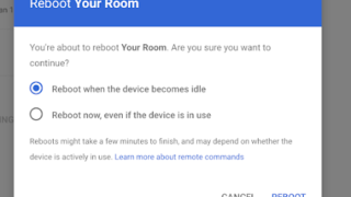 Google Meetハードウェアを使用している企業での管理がより簡単に