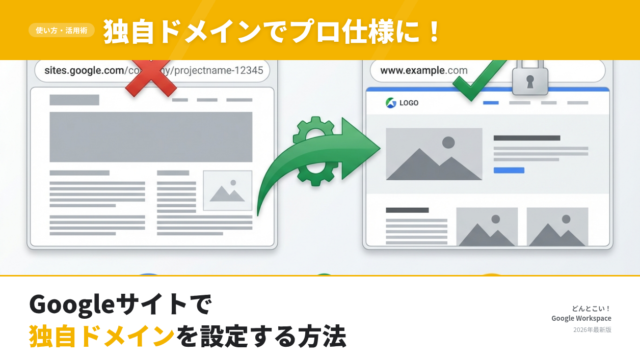 新しいGoogleサイトで独自ドメインを使う方法（SSLも無料でついてくるヨ！）
